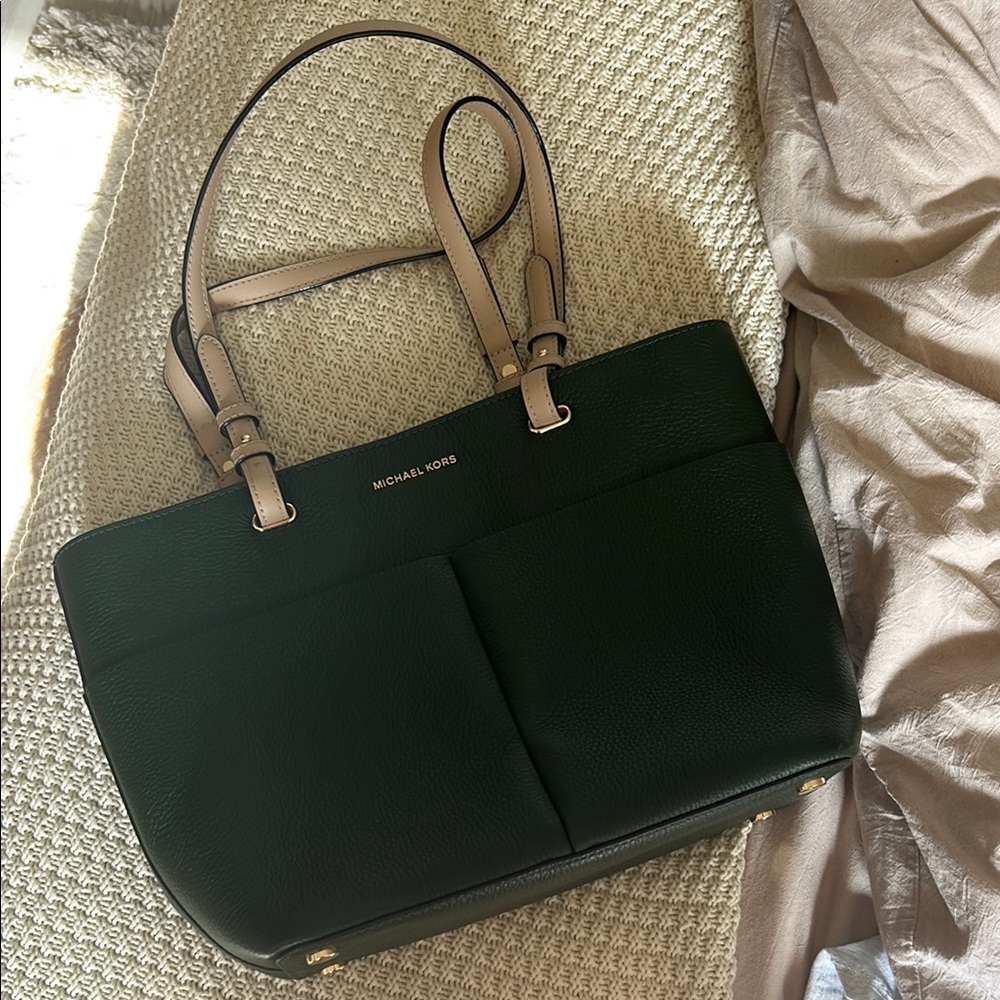 Michael Kors Green Tote Bag